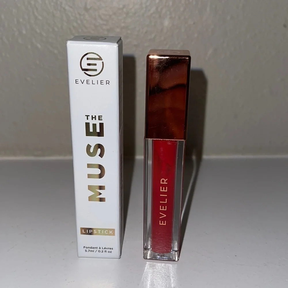EVELIER -The Muse: Raspberry Red - Lipstick/Lipgloss
